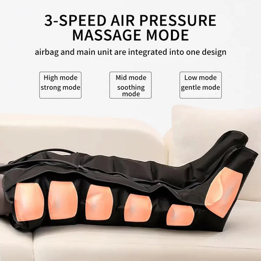 Air Compression Leg & Calf Massager - VELEO