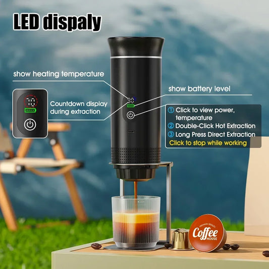 3-in-1 Portable Espresso Maker - VELEO
